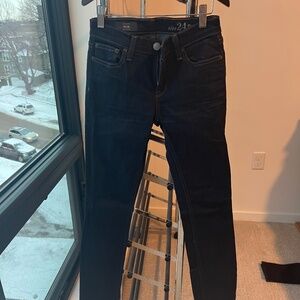 Jcrew Reid slim/straight leg dark rinse jean 24p
